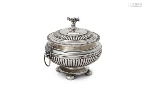 An Indian colonial silver tureen and cover by George Gordon & Co.