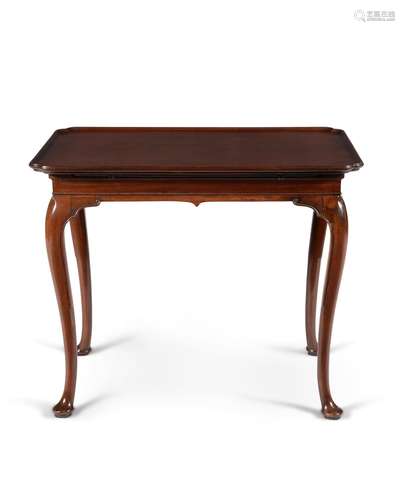 An Irish George III mahogany silver table