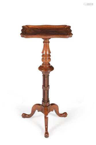 Y A George IV rosewood pedestal table or stand