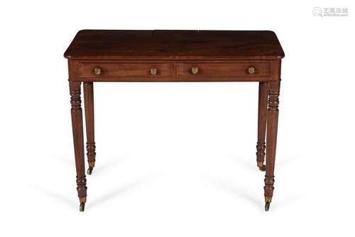 A Regency mahogany 'chamber' table