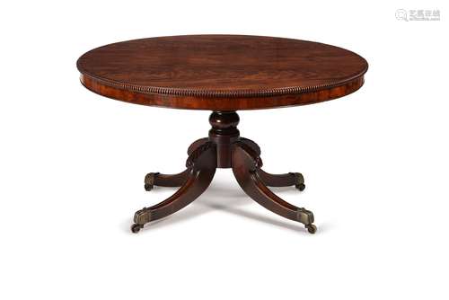 A George IV mahogany centre table