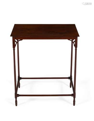 A George III mahogany 'spider leg' table