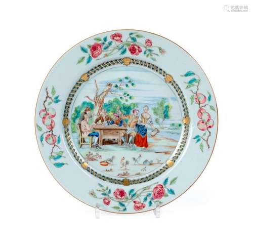 Assiette. Porcelaine De Chine.…