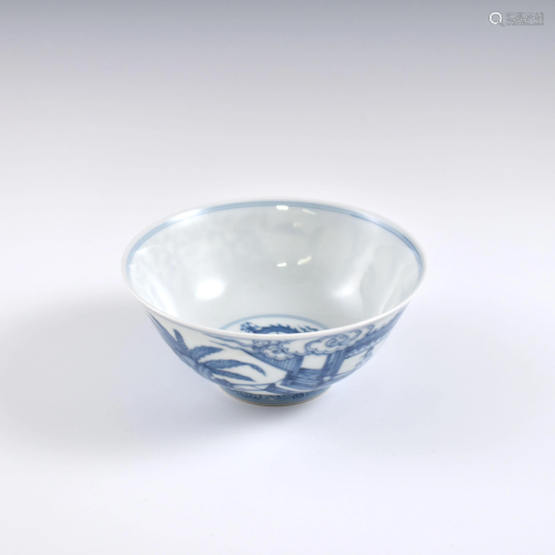 Ming Chenghua blue & white bowl