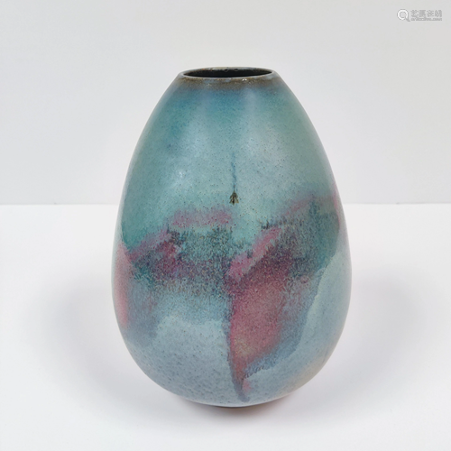 QING LUJUN GLAZED PORCELAIN JAR