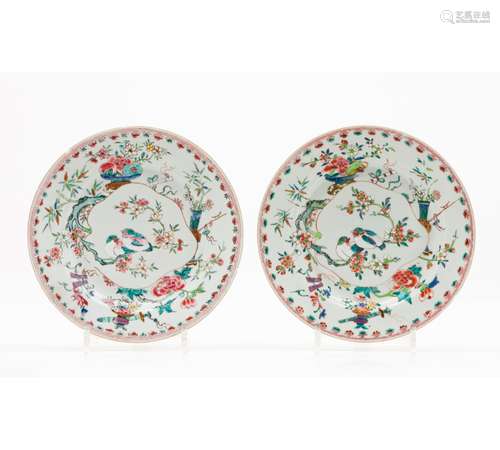 A pair of plates