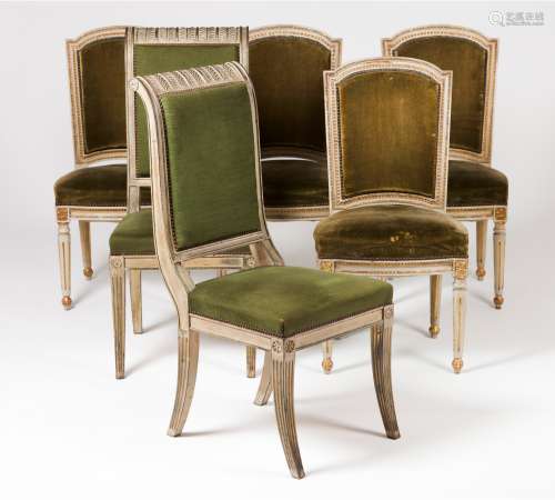 A set of six chairs
