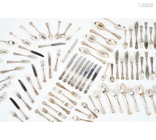 Parts of three cutlery sets