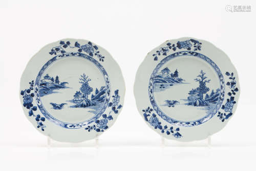 A pair of plates