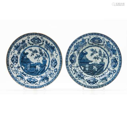 A pair of plates