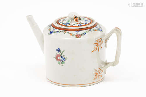 A teapot with cover