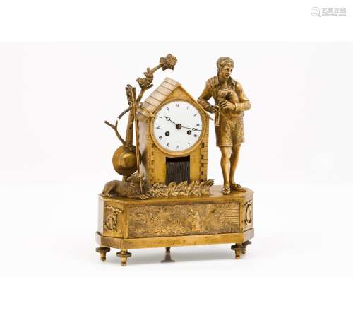 An Empire table clock