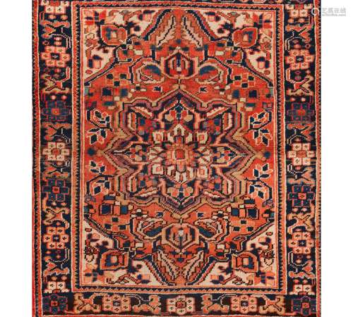 A Heriz rug, Iran