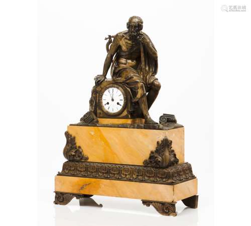 A Restoration table clock