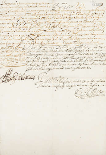 A letter from the 3rd Marquess of Cascais