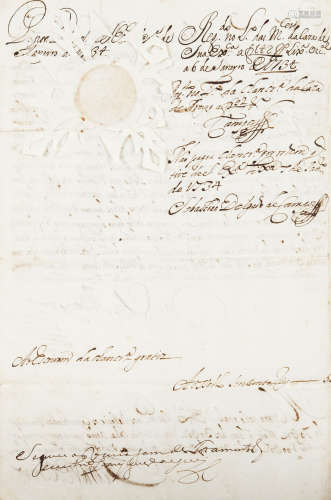 A Duke of Aveiro favour letter