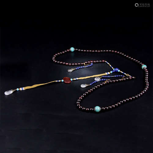 A Garnet Beads Chaozhu String