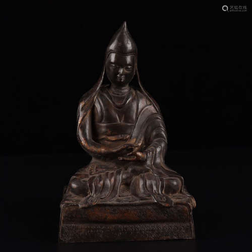 A Bronze Buddha Statue