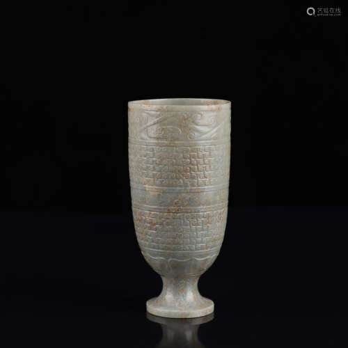 A White Jade Cup