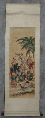 HUAFO QIAN ROHAN PAINTING