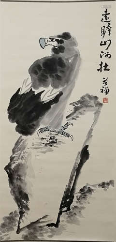 A CHINESE PAINTING, LI KUCHAN MARK