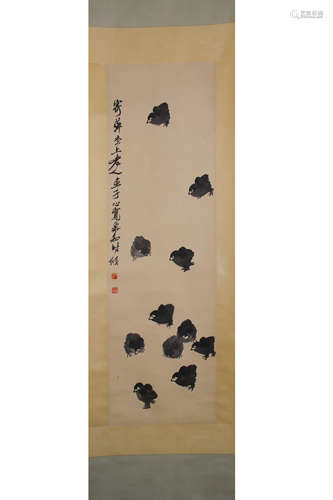 A CHINESE PAINTING, QI BAISHI MARK