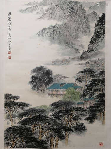 A CHINESE PAINTING, QIAN SONGYAN MARK