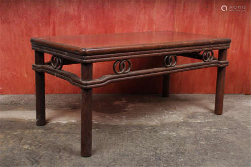 Chinese Old Hardwood Table. L:99CM