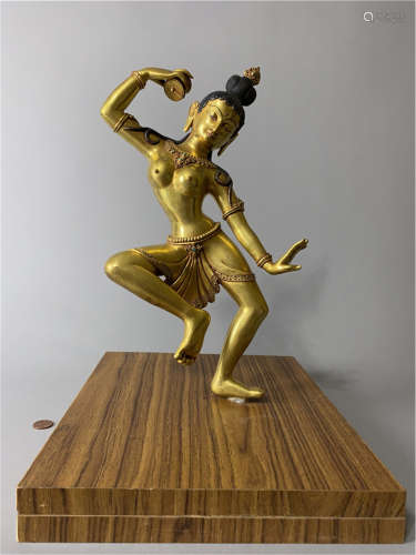 Asian bronze Buddha figure