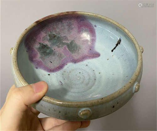 Chinese JunYao porcelain bowl