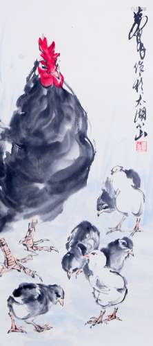chinese painting by huang zhou