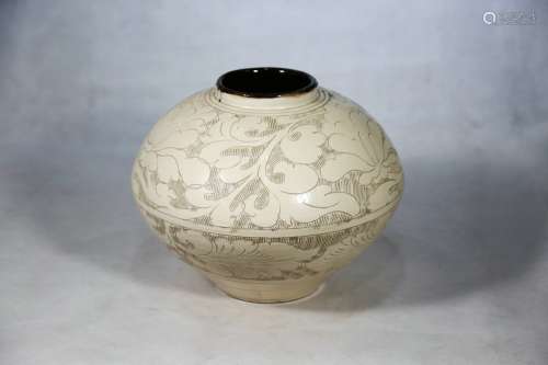 chinese cizhou yao porcelain pot