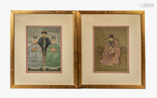 Group of Chinese Lithograph