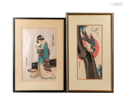 Set of Japanese Woodblock Print