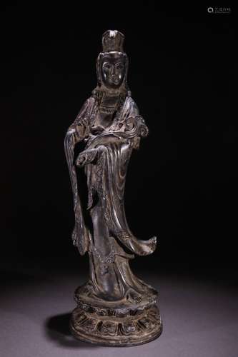 A Bronze Guanyin Buddha