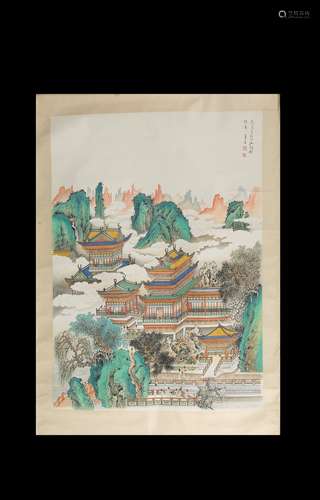 A Renzhong Mark Painting