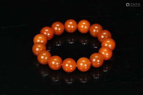 An Amber Bracelet