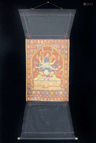 A Tibetan Thangka