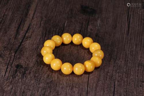 An Amber Bracelet