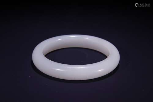 A Hetian Jade Bangle