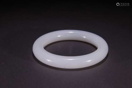 A Hetian Jade Bangle