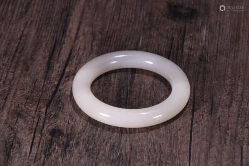 A Hetian Jade Bangle