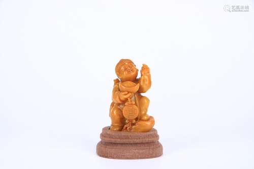 A Tianhuang Stone Figure Ornament