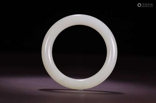 A Hetian Jade Bangle