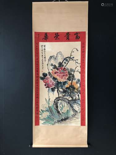 A Wu-Cangshuo Mark Painting