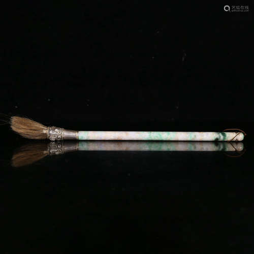 A Jadeite Brush