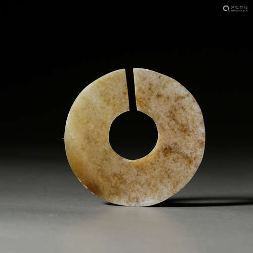 CHINESE HAN DYNASTY HETIAN JADE BI