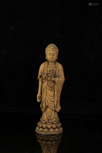 Red Sandalwood Buddha Statue from Song