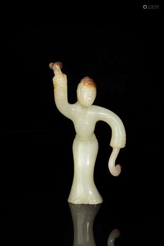 Jade Dancer Statue from Han