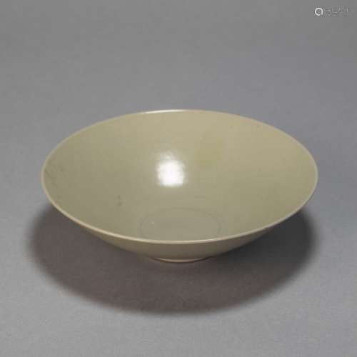 Green Porcelain Plate from Song